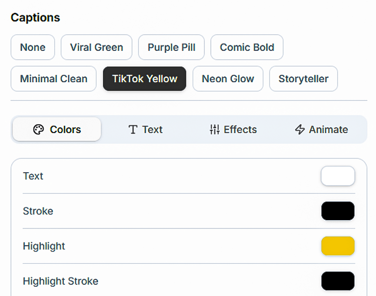 Captions & Subtitles