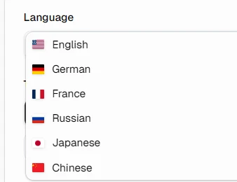 Multi-Language Support